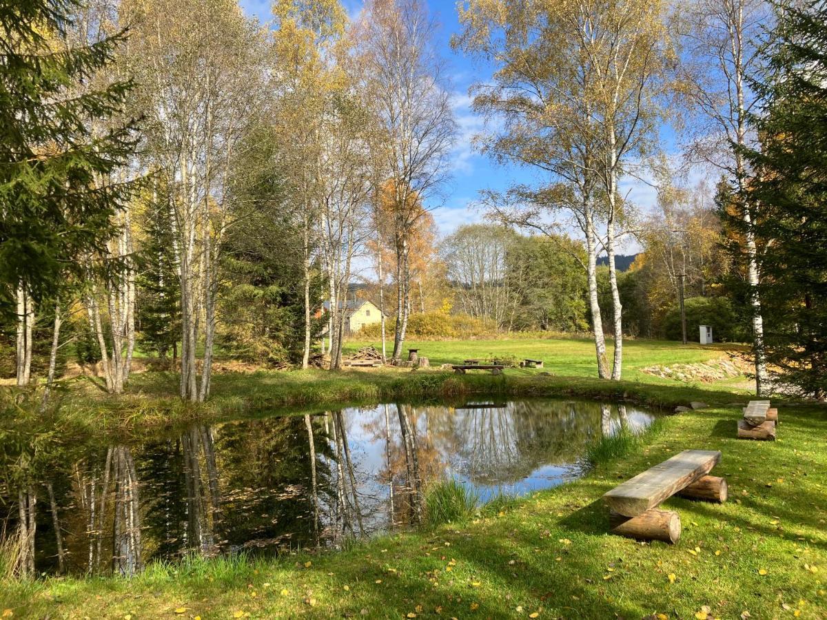 Chata Rozhlas Železná Ruda Buitenkant foto